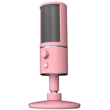 Микрофон проводной Razer Seiren X Quartz 2м розовый -1