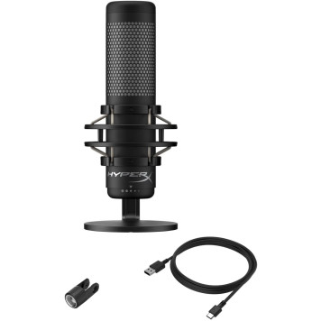 Микрофон проводной HyperX QuadCast S 3м черный -2