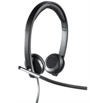 Наушники с микрофоном Logitech H650E черный 1.1м накладные оголовье (981-000514) -2