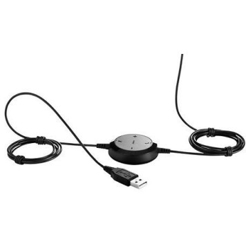 Наушники с микрофоном Jabra Evolve 20 UC Mono черный 2м накладные USB оголовье (4993-829-209) -1