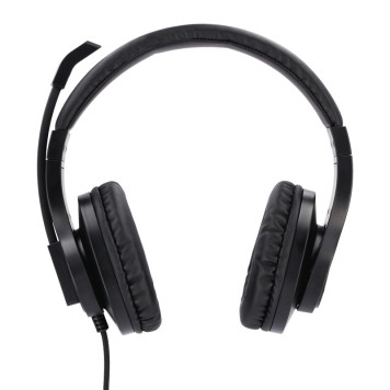 Наушники с микрофоном Hama HS-P300 черный 2м накладные оголовье (00139925) -5