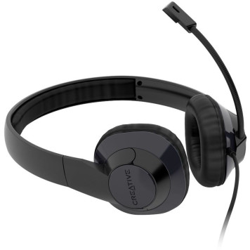 Наушники с микрофоном Creative HS-720 V2 черный 2м накладные USB оголовье (51EF0960AA000) -1