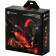 Наушники с микрофоном Oklick HS-L390G DRAGON черный/красный 1.8м мониторные оголовье (JD-728S) 