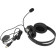 Наушники с микрофоном Microsoft LX-3000 Wired USB Black (аналог JUG-00015) черный/серебристый 1.8м мониторные оголовье (JUG-00014) 