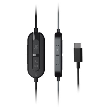 Наушники с микрофоном Creative Chat USB черный 2.1м накладные USB оголовье (51EF0980AA000) -3
