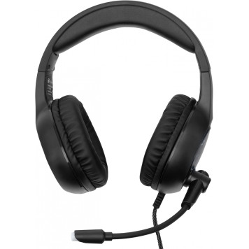 Наушники с микрофоном Oklick HS-L930G SNORTER черный/синий 2м мониторные USB оголовье (HS-L930G) -4