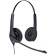 Наушники с микрофоном Jabra BIZ 1500 Duo QD черный 0.95м накладные оголовье (1519-0154) 