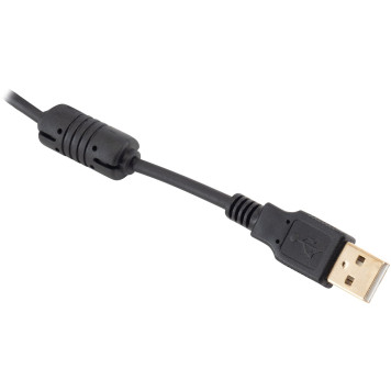 Наушники с микрофоном Оклик HS-L810G ANONYMOUS черный 2.2м мониторные оголовье (SW-HG100) -13