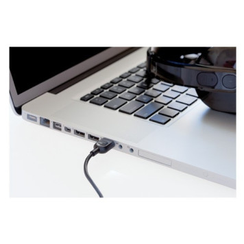 Наушники с микрофоном Logitech H540 черный 1.8м накладные USB оголовье (981-000480) -5