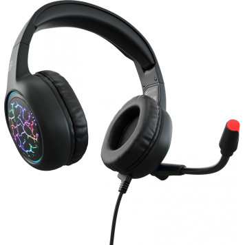 Наушники с микрофоном Oklick HS-L930G SNORTER черный/синий 2м мониторные USB оголовье (HS-L930G) -20