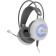 Наушники с микрофоном Оклик HS-L300G White белый 2.2м мониторные USB оголовье (1796952) 