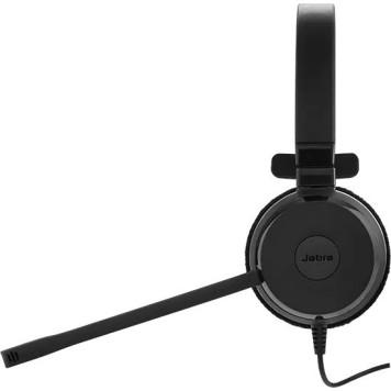 Наушники с микрофоном Jabra Evolve 20 MS Mono черный 1.2м накладные USB оголовье (4993-823-109) -2
