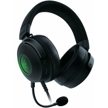 Наушники с микрофоном Razer Kraken V3 HyperSense черный 2м мониторные оголовье (RZ04-03770100-R3M1) -3