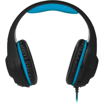 Наушники с микрофоном Sven AP-G887MV черный/синий 2.2м мониторные оголовье (SV-015626) -3