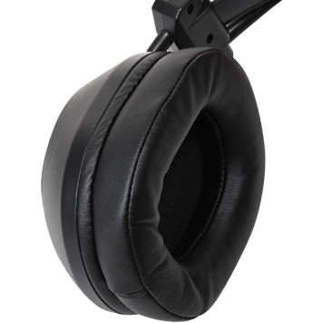 Наушники с микрофоном Оклик HS-L830G черный 2.1м мониторные оголовье (GH-X17) -8