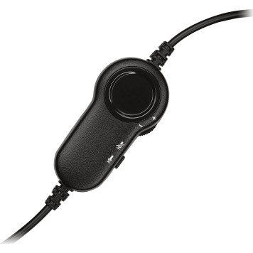 Наушники с микрофоном Logitech H151 черный 1.8м накладные оголовье (981-000589) -4