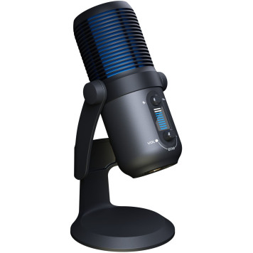 Микрофон проводной Оклик SM-400G 2м черный -1
