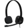 Наушники с микрофоном Logitech H151 черный 1.8м накладные оголовье (981-000589) 