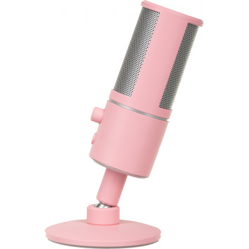 Микрофон проводной Razer Seiren X Quartz 2м розовый -3