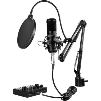 Микрофон проводной Оклик SM-600G 2.5м черный -15