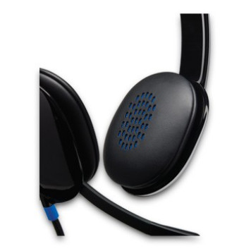 Наушники с микрофоном Logitech H540 черный накладные оголовье (981-000480) -1