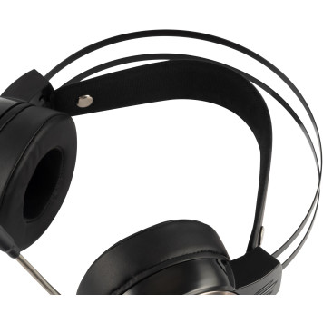 Наушники с микрофоном Оклик HS-L700G INFINITY черный 2.2м мониторные оголовье (HS-L700G) -9