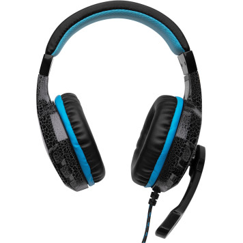 Наушники с микрофоном Оклик HS-L400G ZEUS черный 1.8м мониторные оголовье (NO-3000 LED) -7