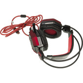 Наушники с микрофоном Оклик HS-L900G HURRICANE черный 1.85м мониторные оголовье (HS-L900G)