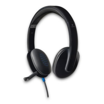 Наушники с микрофоном Logitech H540 черный накладные оголовье (981-000480) -7