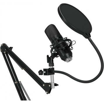 Микрофон проводной Оклик SM-600G 2.5м черный -37