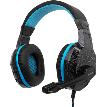 Наушники с микрофоном Оклик HS-L400G ZEUS черный 1.8м мониторные оголовье (NO-3000 LED) -19