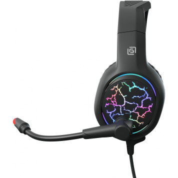 Наушники с микрофоном Oklick HS-L930G SNORTER черный/синий 2м мониторные USB оголовье (HS-L930G) -18