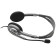 Наушники с микрофоном Logitech H111 темно-серый 2.35м накладные оголовье (981-000594) 
