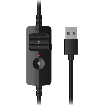 Наушники с микрофоном Edifier G35 черный 2.5м мониторные USB оголовье -6