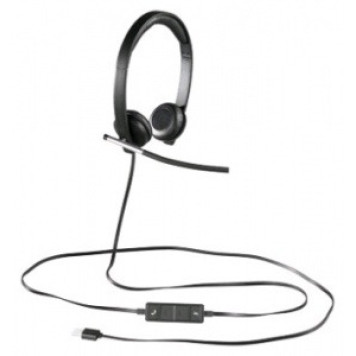 Наушники с микрофоном Logitech H650E черный 1.1м накладные оголовье (981-000514) 