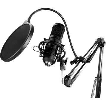 Микрофон проводной Оклик SM-600G 2.5м черный -6