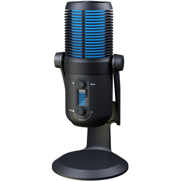Микрофон проводной Оклик SM-400G 2м черный 