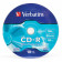 Диск CD-R Verbatim 700Mb 52x bulk (10шт) (43725) 