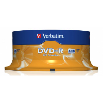 Диск DVD-RW Verbatim 4.7Gb 4x Cake Box (10шт) (43552) 
