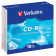 Диск CD-R Verbatim 700Mb 52x Slim case (10шт) (43415) 