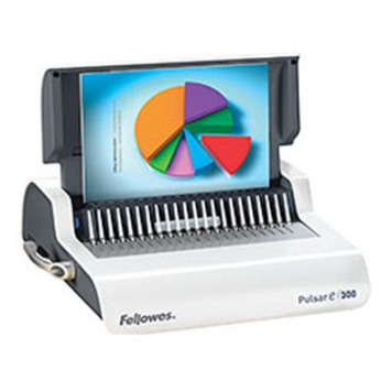 Переплетчик Fellowes Pulsar E (FS-56207) A4/перф.20л.сшив/макс.300л./пластик.пруж. (6-38мм)/электр. 