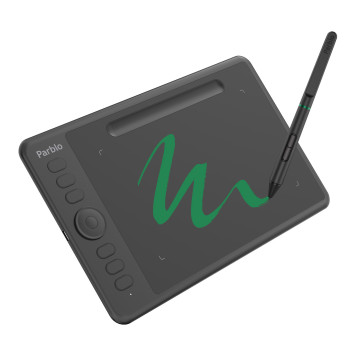 Графический планшет Parblo Intangbo S USB Type-C черный -2