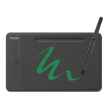 Графический планшет Parblo Intangbo S USB Type-C черный 