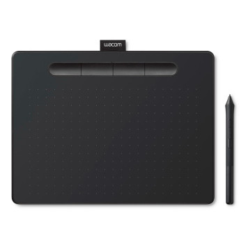 Графический планшет Wacom Intuos M CTL-6100K-B USB черный/голубой -1