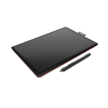 Графический планшет Wacom One by Medium USB черный/красный -1