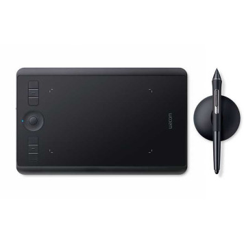 Графический планшет Wacom Intuos Pro PTH-460 Bluetooth/USB черный 