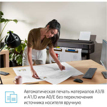 Плоттер HP Designjet T650 (5HB10A) A0/36