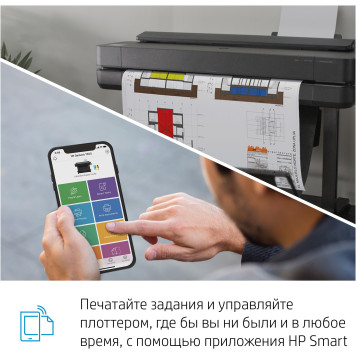 Плоттер HP Designjet T650 (5HB10A) A0/36