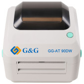 Термопринтер G&G GG-AT-90DW-WE (для печ.накл.) стационарный белый