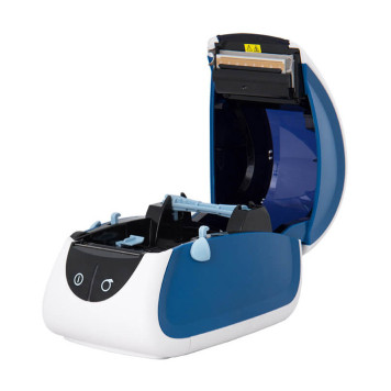 Термопринтер Mertech MPRINT LP80 EVA (для печ.накл.) стационарный белый/синий -14